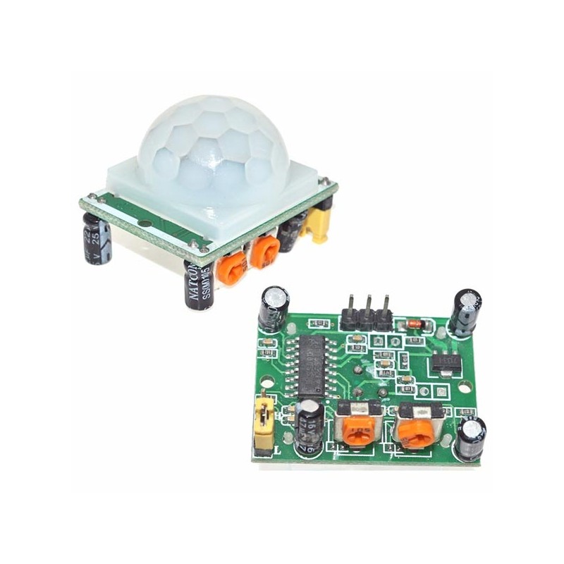 Modulo sensore di movimento PIR HC-SR501  regolabile