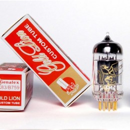 12AX7 -  ECC83/B759 Genalex Gold Lion - Valvola singola