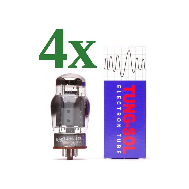 Quartetto di 6550 Tungsol
