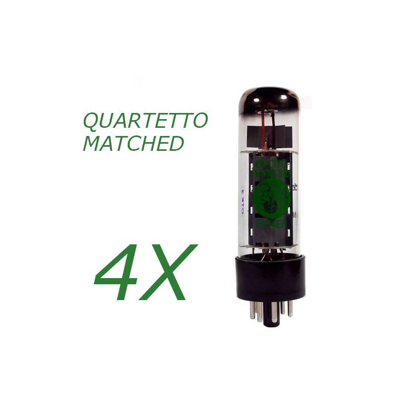 Quartetto di EL34 Electro Harmonix