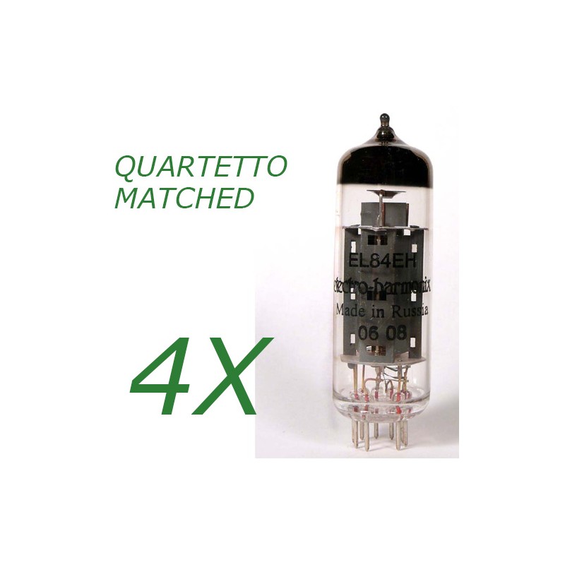 Quartetto di EL84 Electro Harmonix Quartetto di EL84 Electro Harmonix