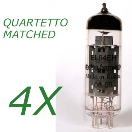 Quartetto di EL84 Electro Harmonix