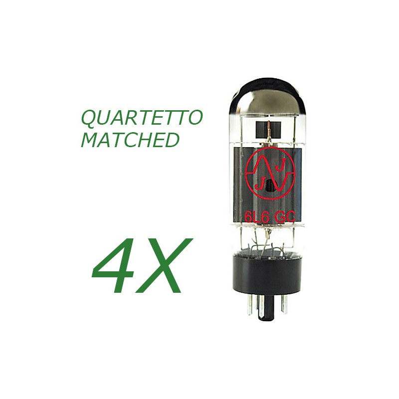Quartetto selezionato di 6L6GC JJ