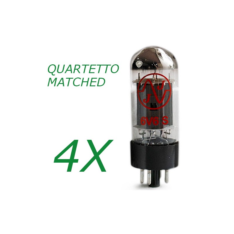 Quartetto selezionato di 6V6S JJ
