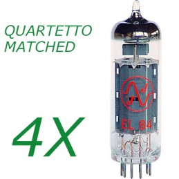 Quartetto selezionato di EL84 JJ