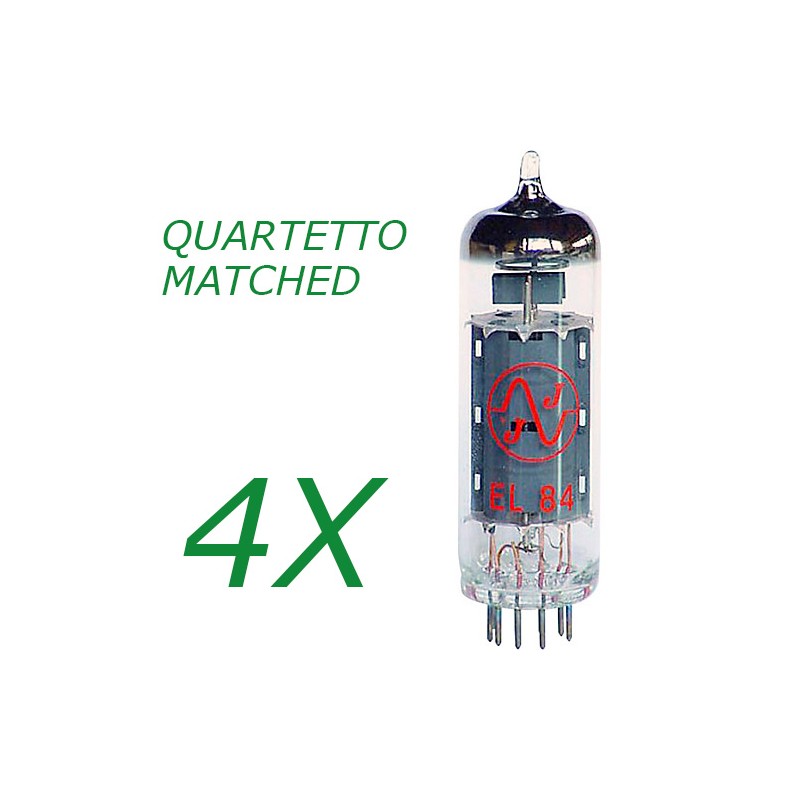 Quartetto selezionato di EL84 JJ Quartetto selezionato di EL84 JJ