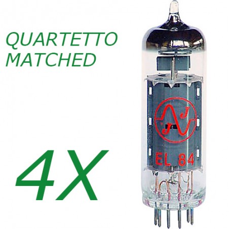 Quartetto selezionato di EL84 JJ