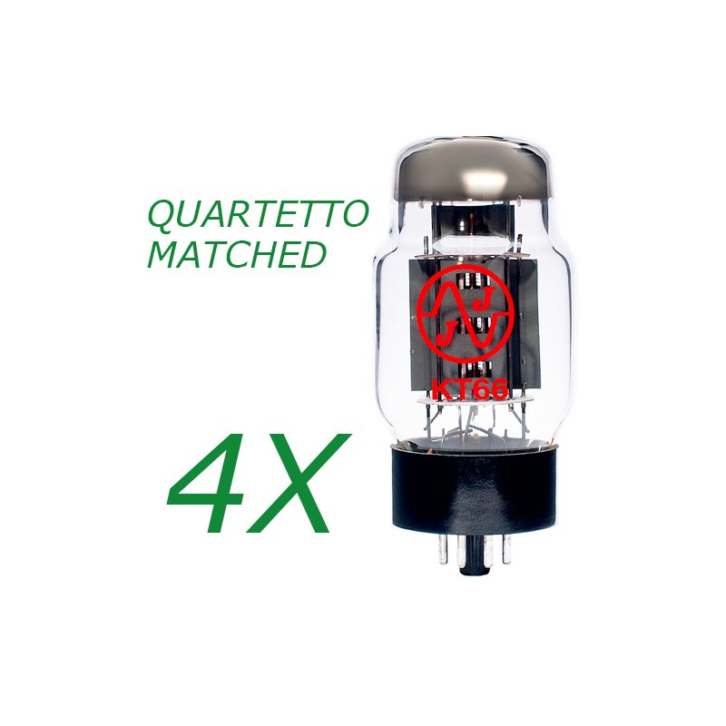 Quartetto selezionato di KT66 JJ Quartetto selezionato di KT66 JJ