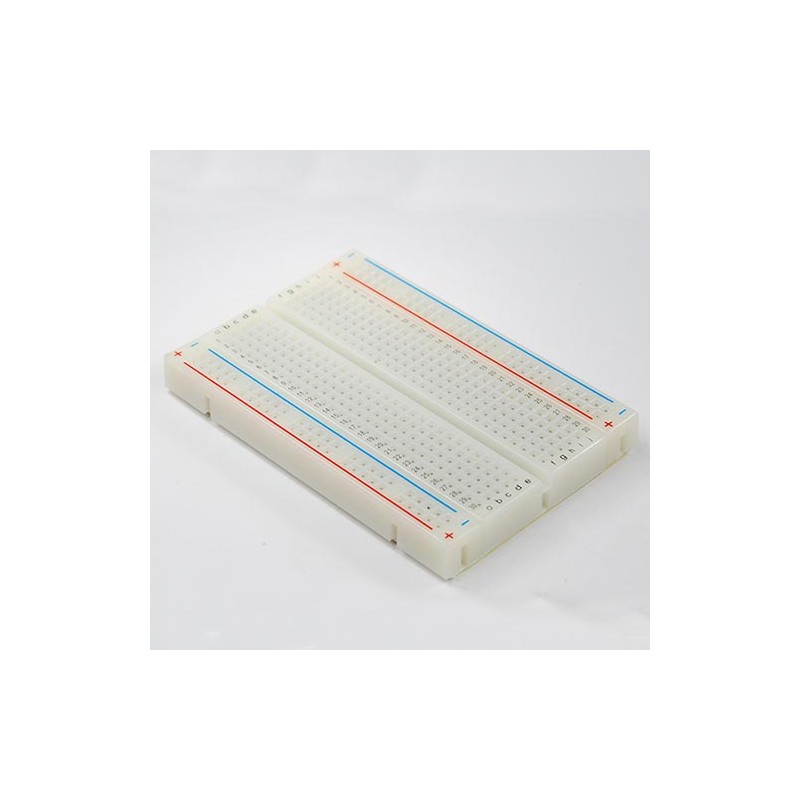 Breadboard bianca da 400 contatti