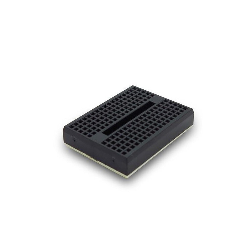Breadboard colorata da 170 contatti nera