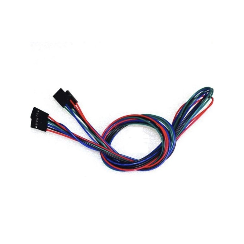 Cavo dupont flessibile femmina-femmina 4 pin da 70 cm