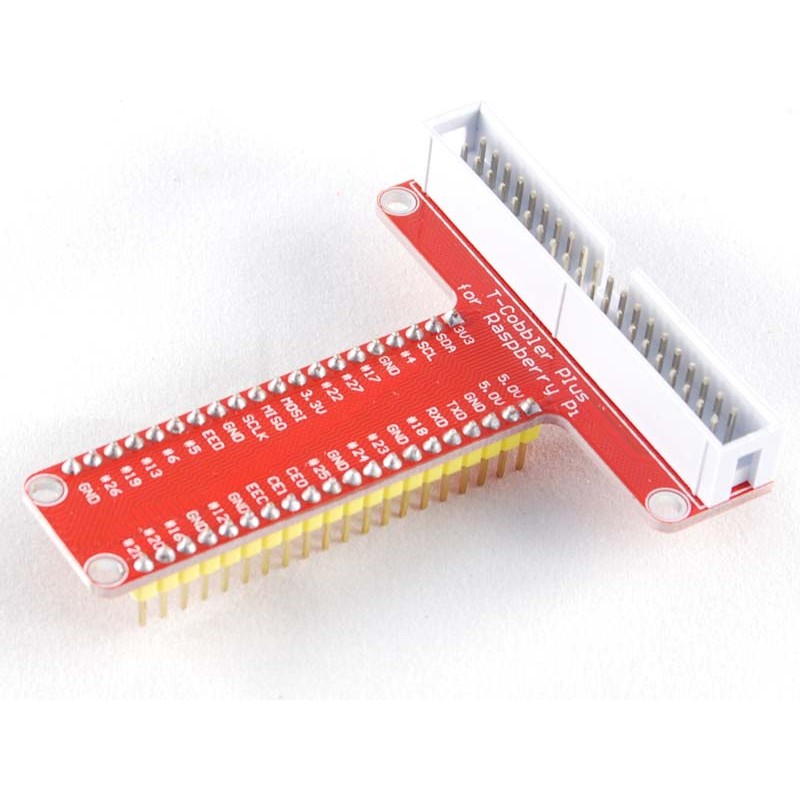 Scheda T-Cobbler plus GPIO - breadboard per Raspberry Pi