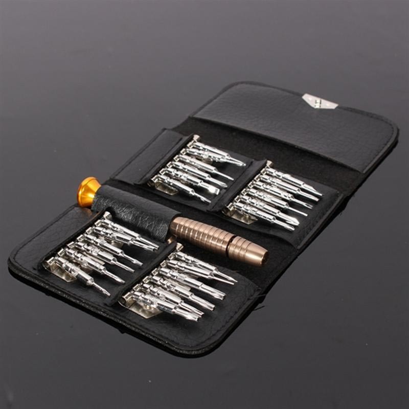 Set tascabile di cacciavite con 24 punte