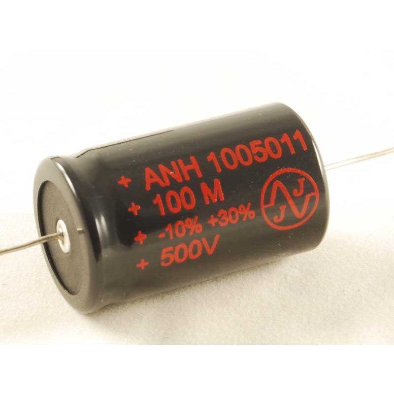 Condensatore elettrolitico orizzontale da 20uF 500V serie ANH JJ