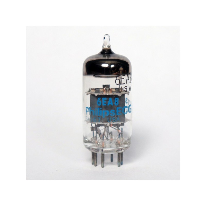 Valvola NOS 6EA8 Philips ECG originale Americana - Equivalente 6GH8A