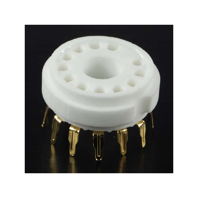 Zoccolo a 12 pin da circuito stampato gold GZC12-Y-G
