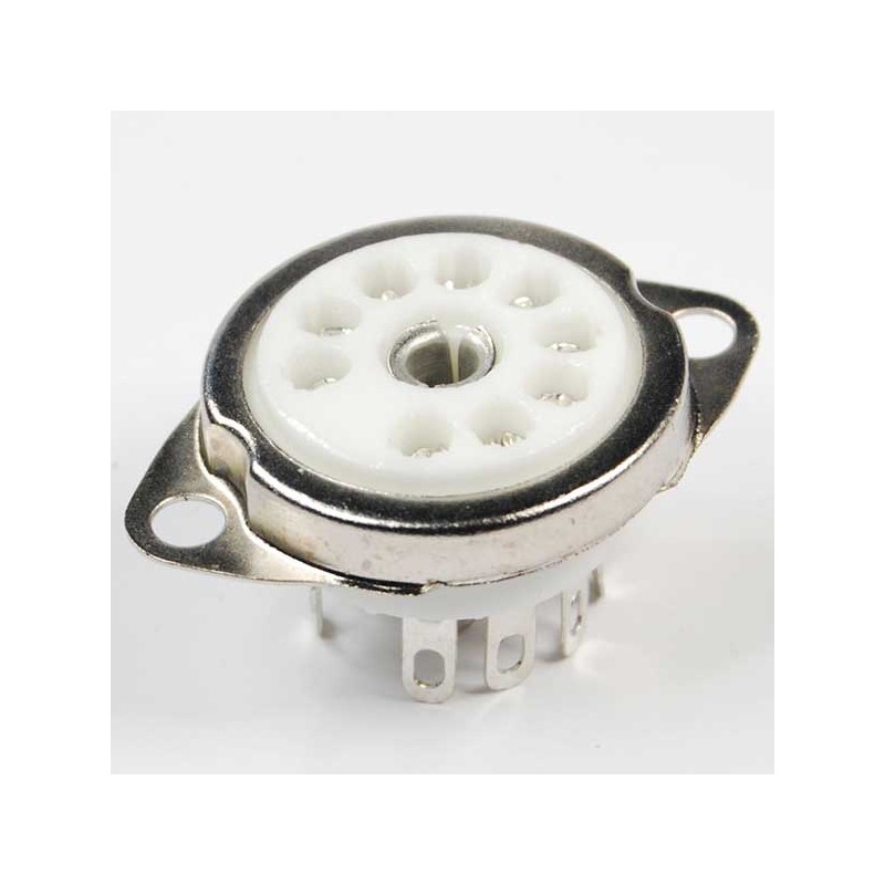 Zoccolo a 9 pin GZC9-C-1 con ghiera incorporata