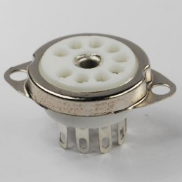 Zoccolo a 9 pin GZC9-C-2 con ghiera incorporata
