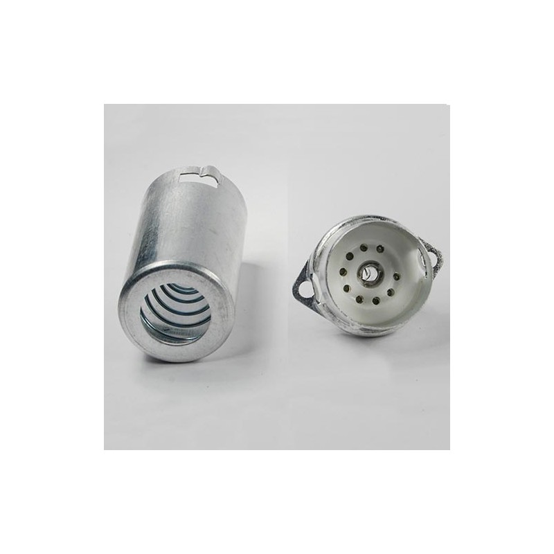 Zoccolo a 9 pin GZC9-F-B-55 con schermo in metallo Zoccolo a 9 pin GZC9-F-B-55 con schermo in metallo