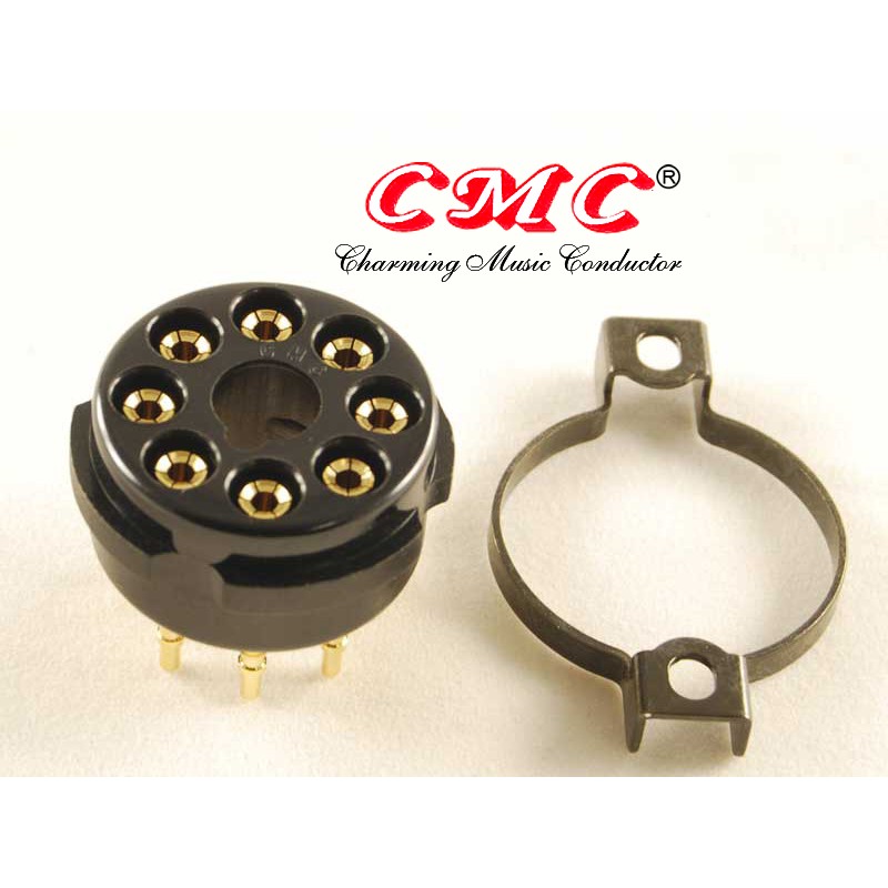 Zoccolo CMC octal a 8 pin professionale in bachelite