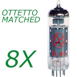 Ottetto EL84 JJ - Valvole...