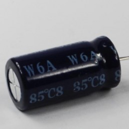 Condensatore elettrolitico verticale da 4,7 uF 25 V