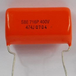 Condensatore Orange Drop serie 716 da 6,8 nF  600 V