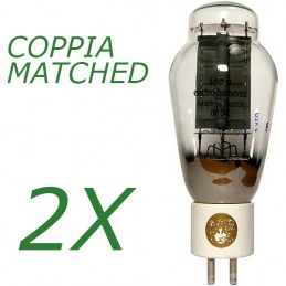 Coppia di 300B Electro Harmonix gold Platinum Matched