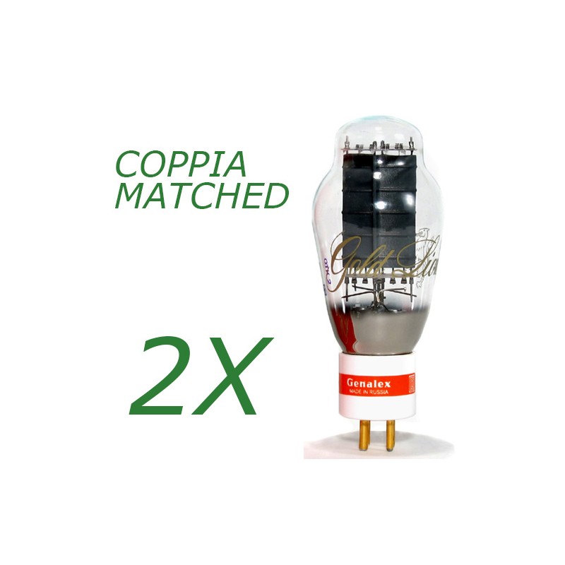 Coppia di 300B Genalex Gold Lion