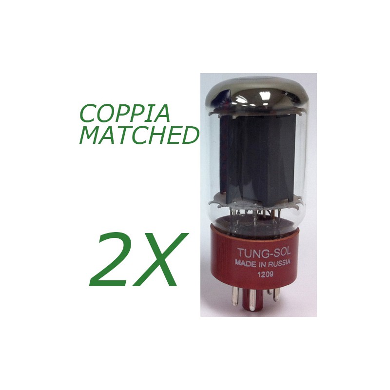 Coppia di 5881 Tungsol