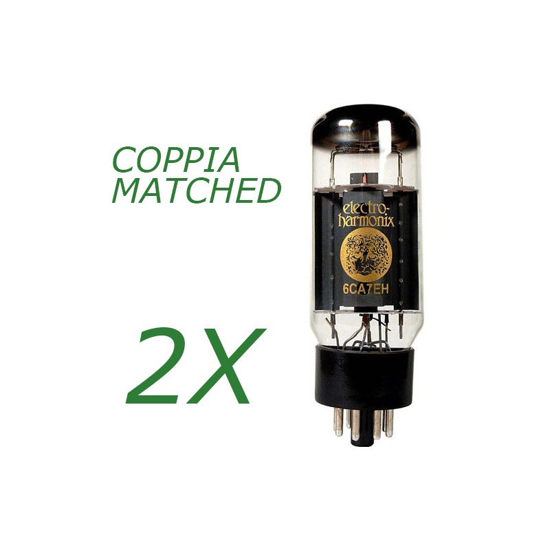 Coppia di 6CA7 Electro Harmonix