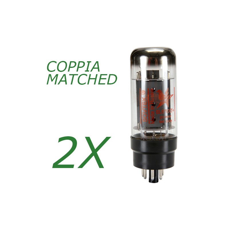 Coppia di 6L6 WXT Sovtek