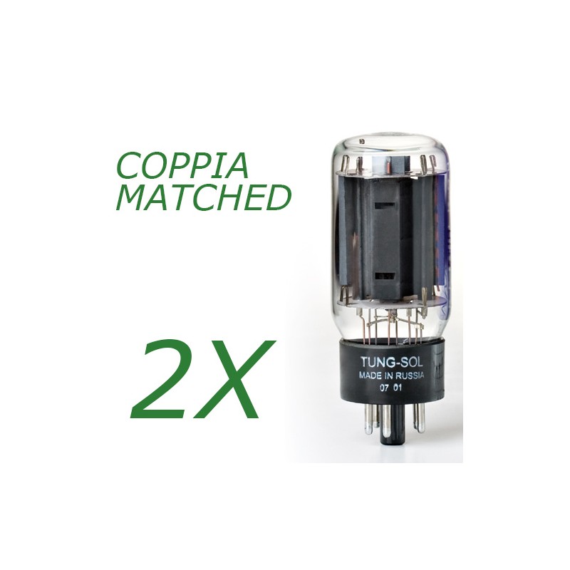Coppia di 6L6GC STR Tungsol