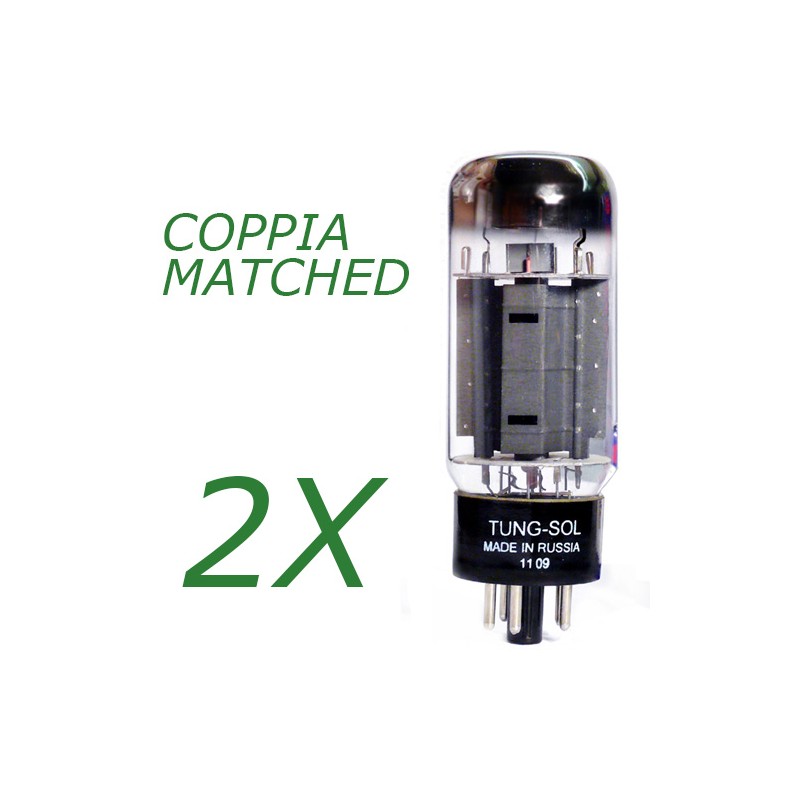 Coppia di 7581A Tungsol Platinum Matched