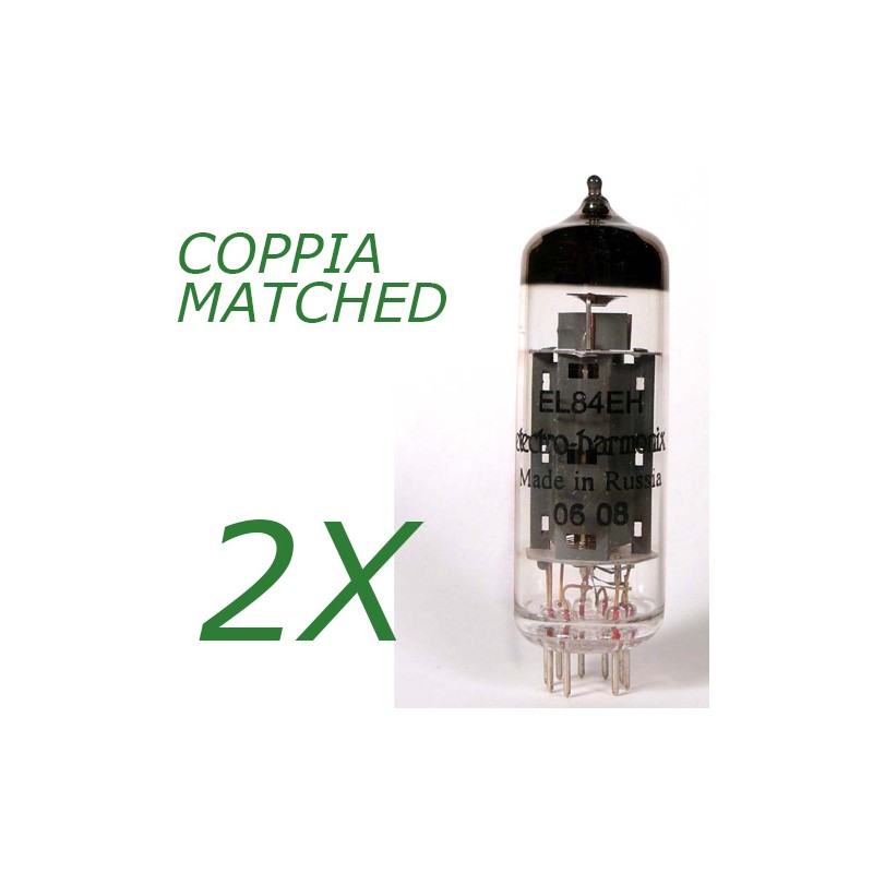 Coppia di EL84 Electro Harmonix Coppia di EL84 Electro Harmonix
