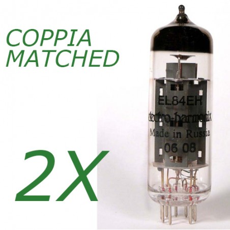 Coppia di EL84 Electro Harmonix
