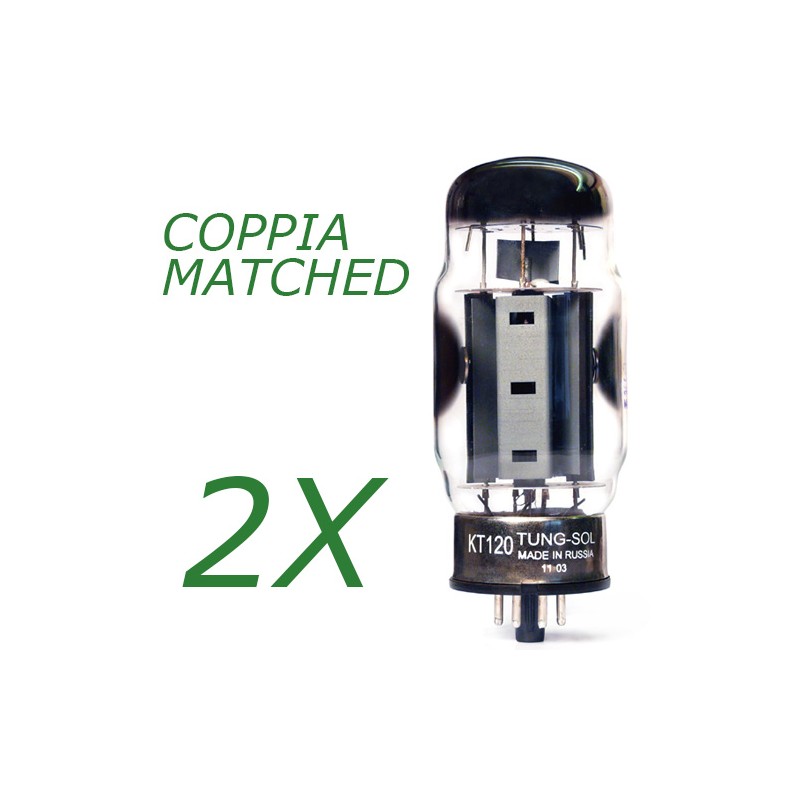Coppia di KT120 Tungsol