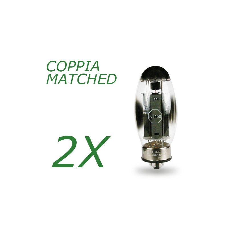 Coppia di KT150 Tungsol