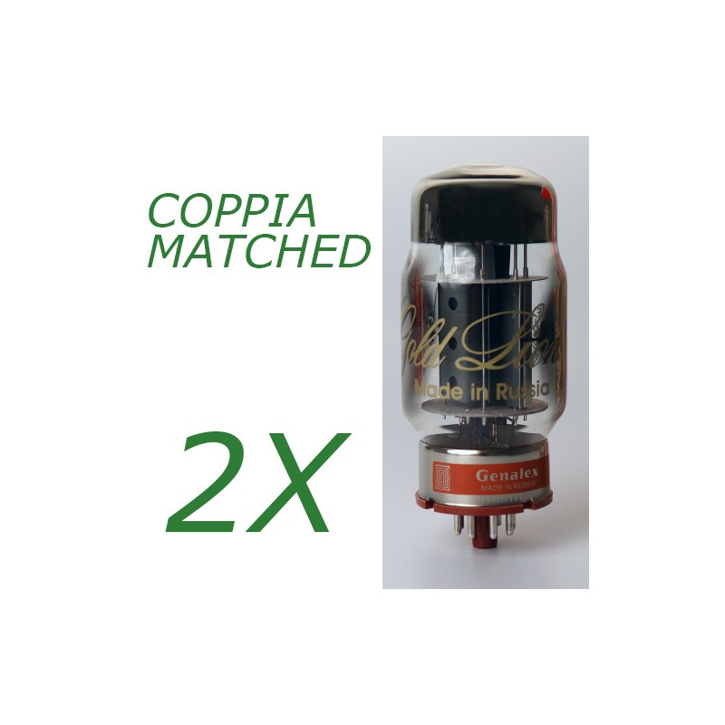 Coppia di KT88 Genalex Gold Lion