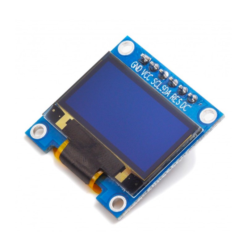 Display oled SSD1309 - 1,3 pollici 128x64 con pixel blu SPI