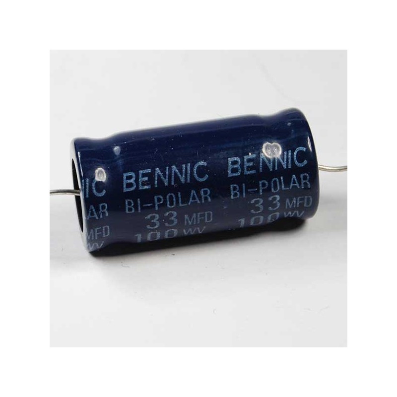 Elettrolitico Bennic non polarizzato da 56 uF 100V