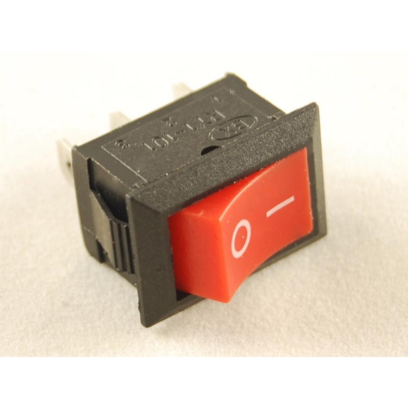 Interruttore a bascula da pannello 6A 250V