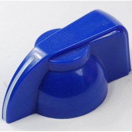 Manopola blu stile Fender a cresta di gallo