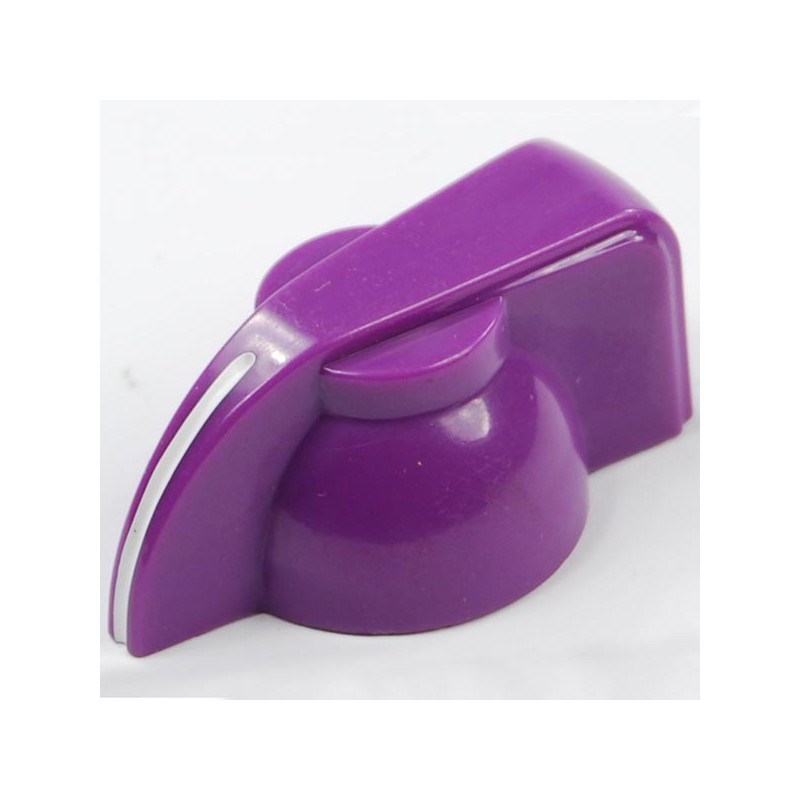 Manopola viola stile Fender a cresta di gallo